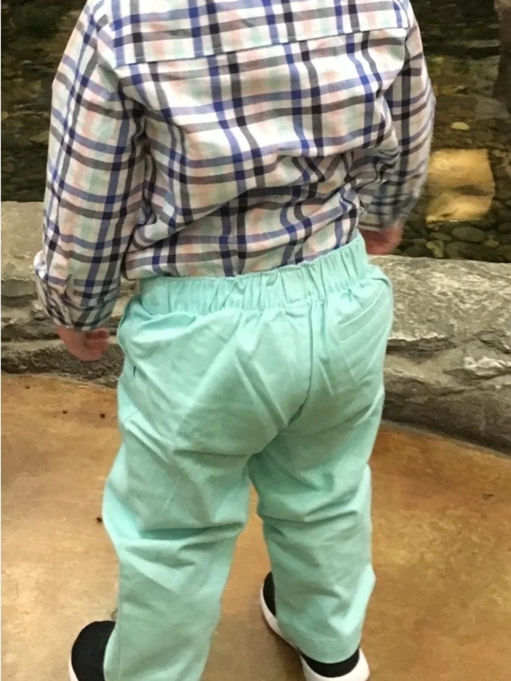 Carter's Just One You Toddler Boy 18 Months Plaid Button Down & Pants Set